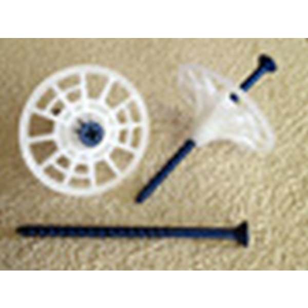 M3, EIFS Fastener for 2 Inch Inslaton Board into Masonry